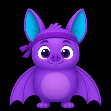DarkSquares mascot, neutral pose