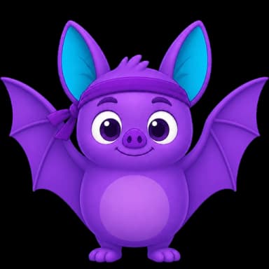 DarkSquares mascot, neutral pose