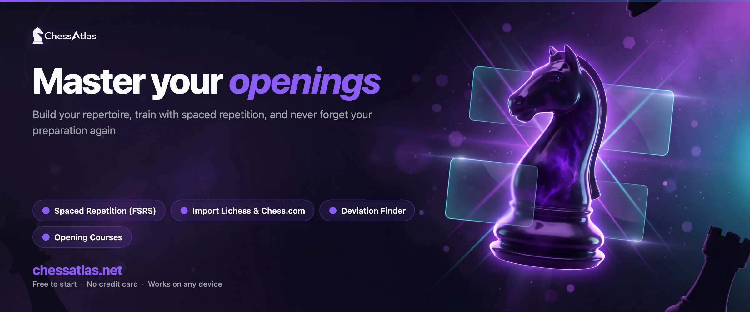ChessAtlas — Master your openings with spaced repetition