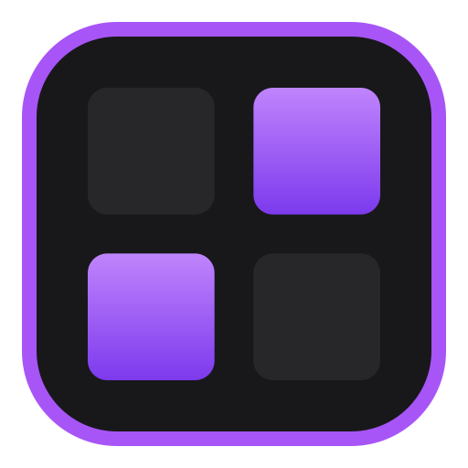 DarkSquares Icon (PNG, 512px)