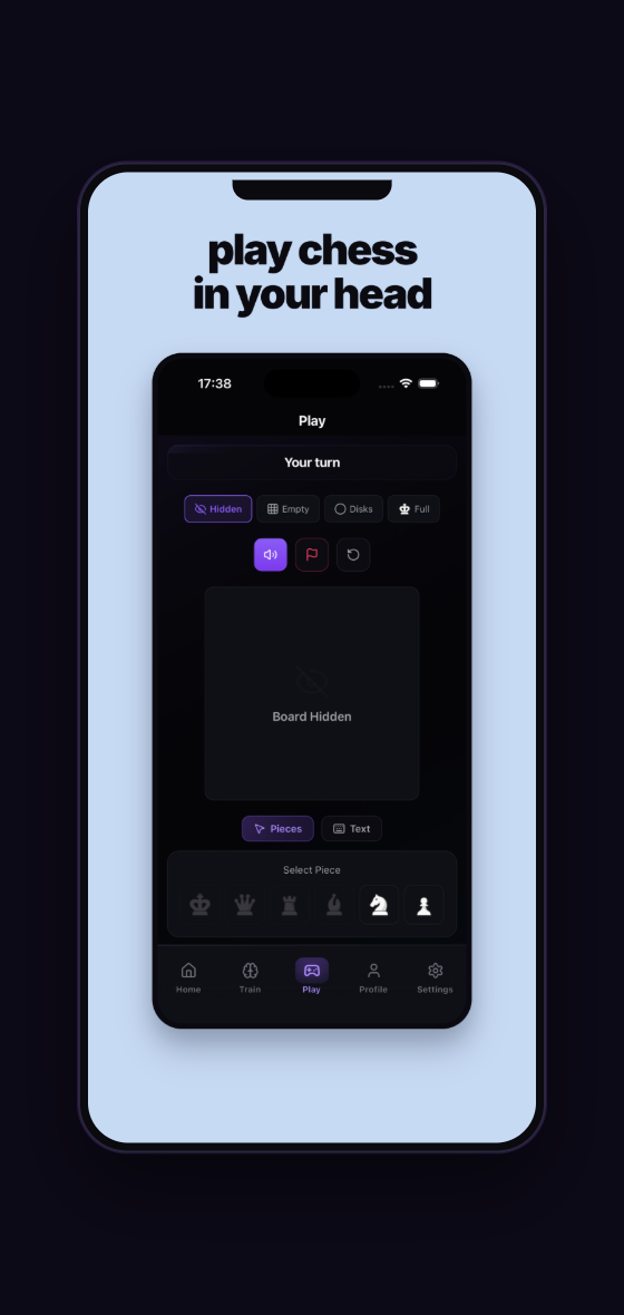 DarkSquares app screenshot